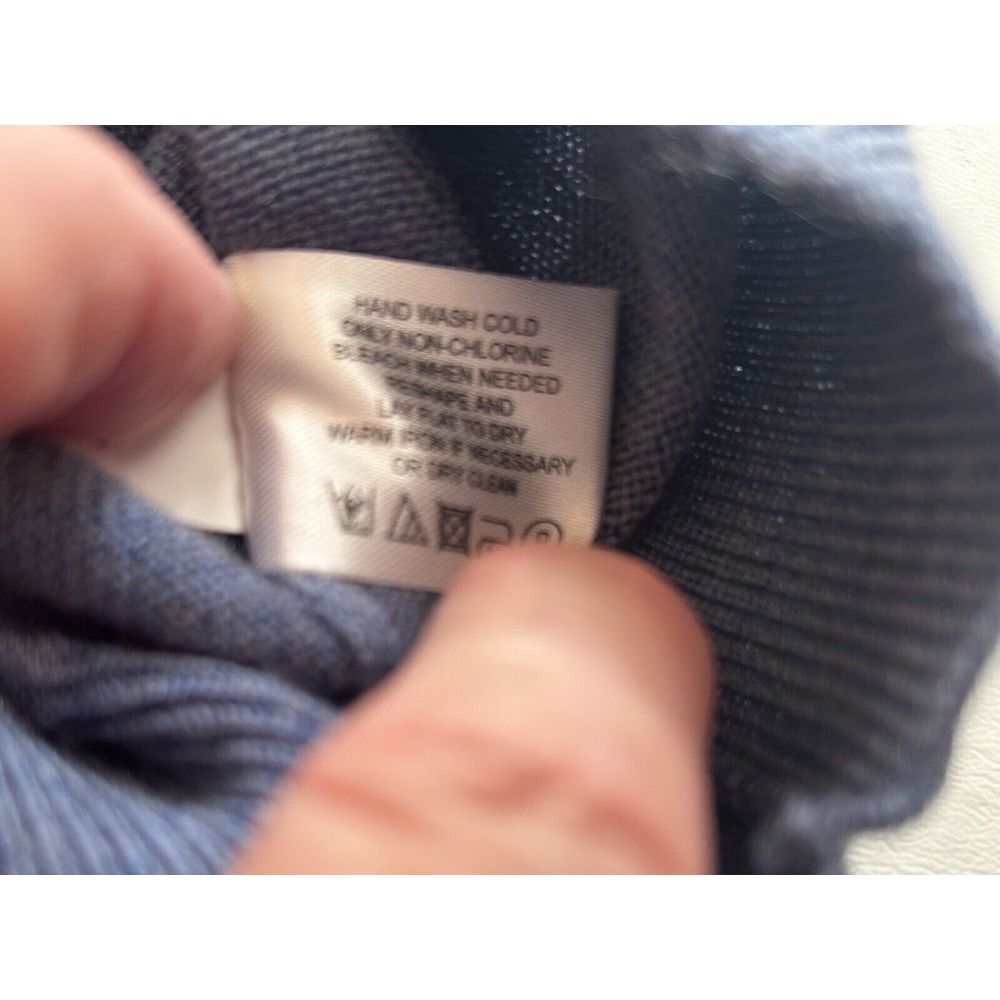 Orvis Blue Zip Up Sweater - Picture 10 of 11